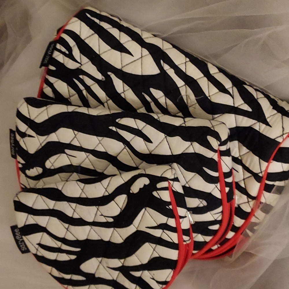 Sazy Bee set of 3 Animal print  Makeup bags